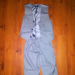 Izod Grey Boys 7 vest & pant set